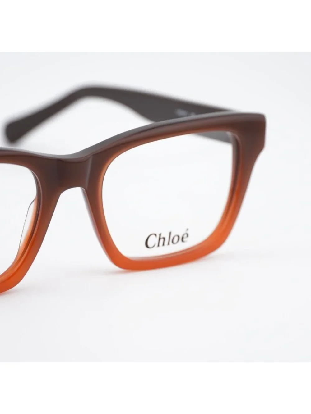 Chloe CH0242O 008 Eyeglasses Brown 53mm Square Frame